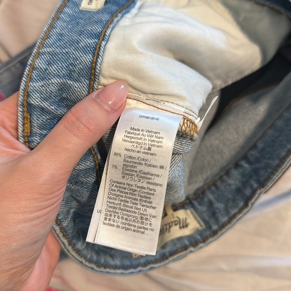 Nwot madewell the curvy perfect vintage jean - Picture 4 of 5